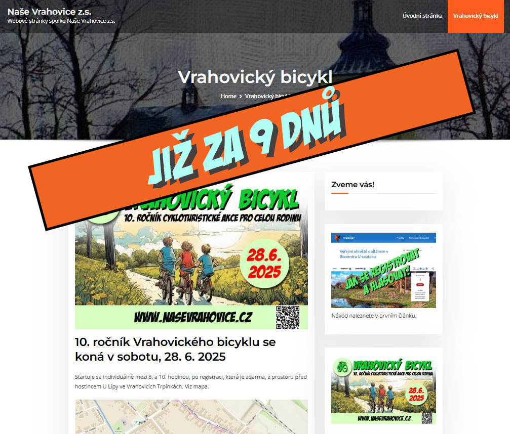 Vrahovický bicykl 2025