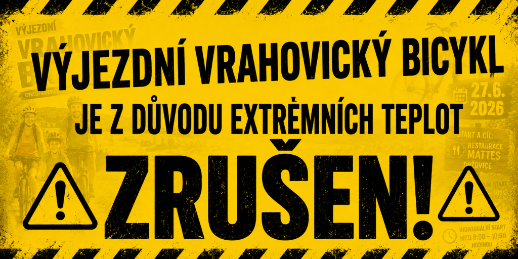 Vrahovický bicykl zrušen